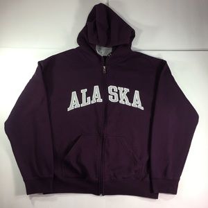 Alaska Full Zip Hoodie Sweatshirt